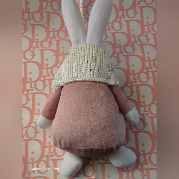 Easter Bunny Rabbit Gnome Plush Shelf Sitter Home Decor Toy NEW, Price For 1 - Picture 13 of 13